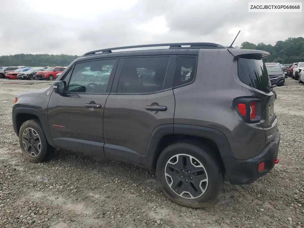 zaccjbctxgpd68668 ZACCJBCTXGPD68668 2016 Jeep Renegade Trailhawk