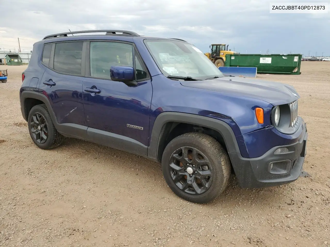 2016 Jeep Renegade Latitude VIN: ZACCJBBT4GPD12873 Lot: 66021095