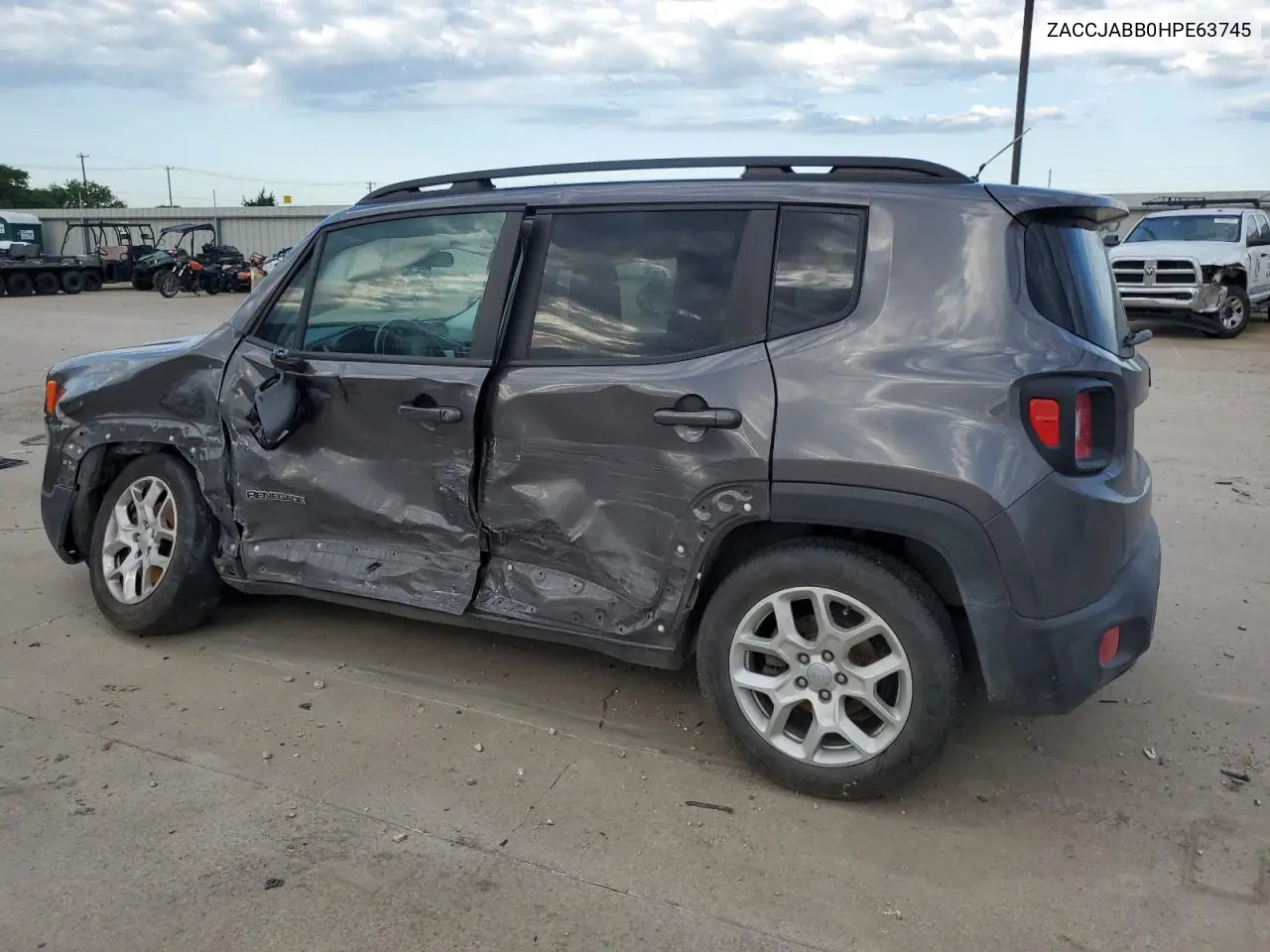 2017 Jeep Renegade Latitude VIN: ZACCJABB0HPE63745 Lot: 55688435