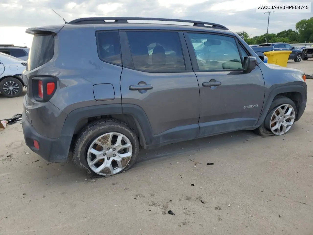 2017 Jeep Renegade Latitude VIN: ZACCJABB0HPE63745 Lot: 55688435