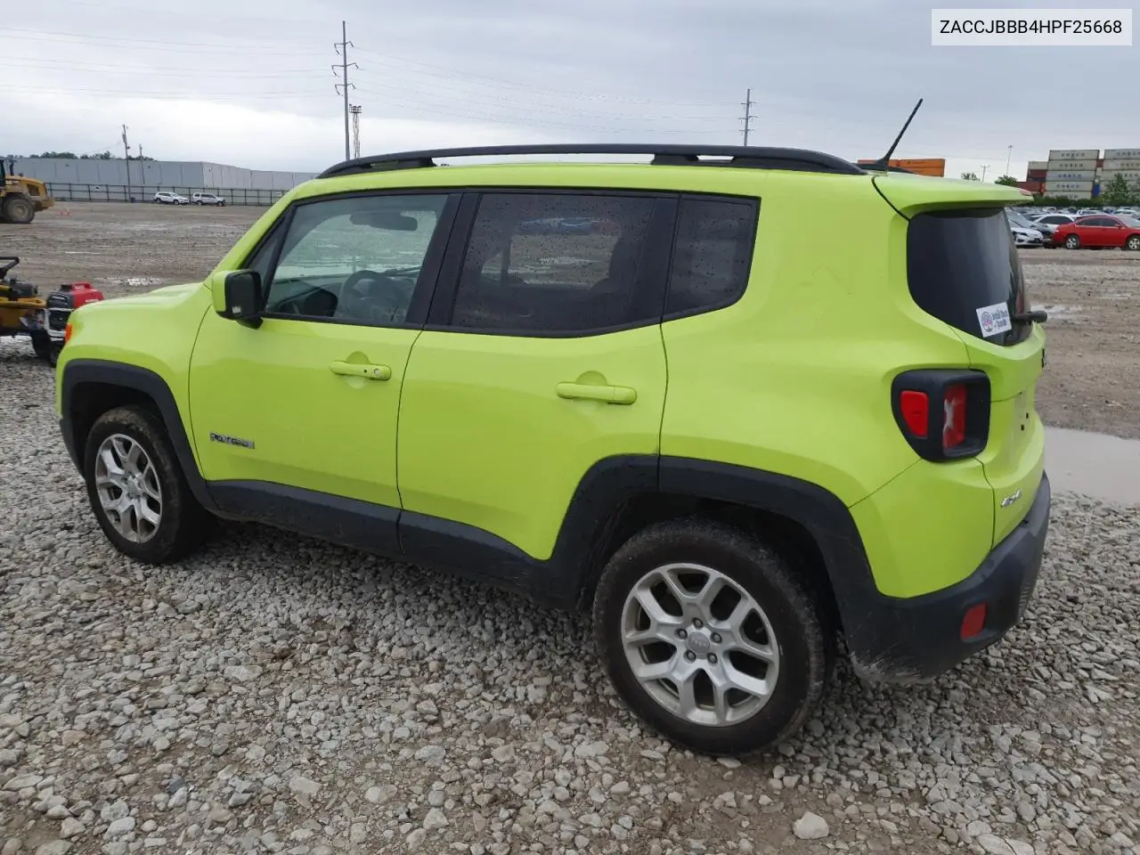 2017 Jeep Renegade Latitude VIN: ZACCJBBB4HPF25668 Lot: 57986105