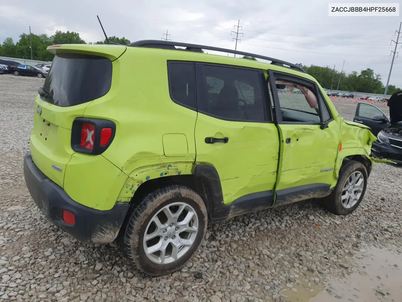 2017 Jeep Renegade Latitude VIN: ZACCJBBB4HPF25668 Lot: 57986105
