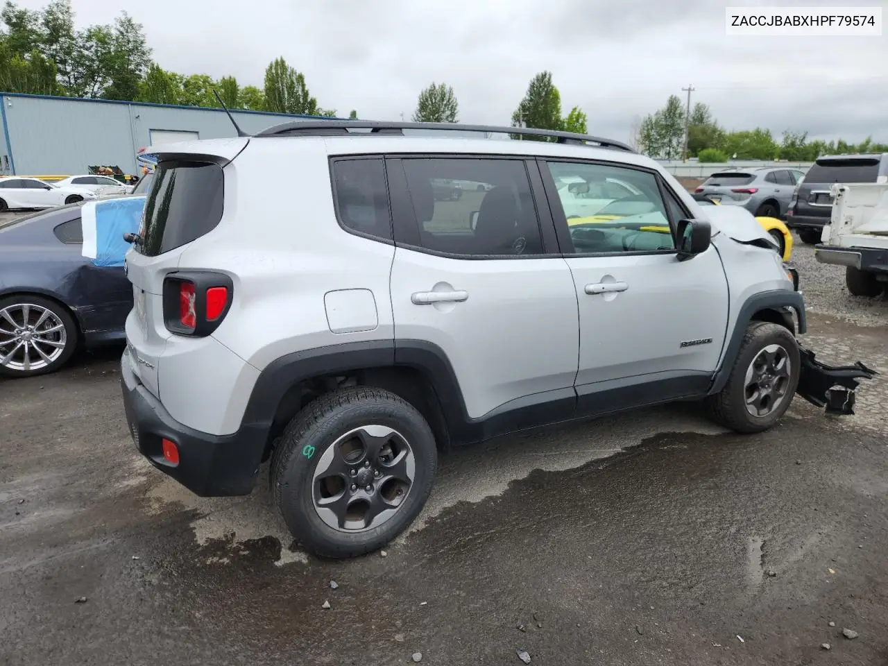2017 Jeep Renegade Sport VIN: ZACCJBABXHPF79574 Lot: 60709275