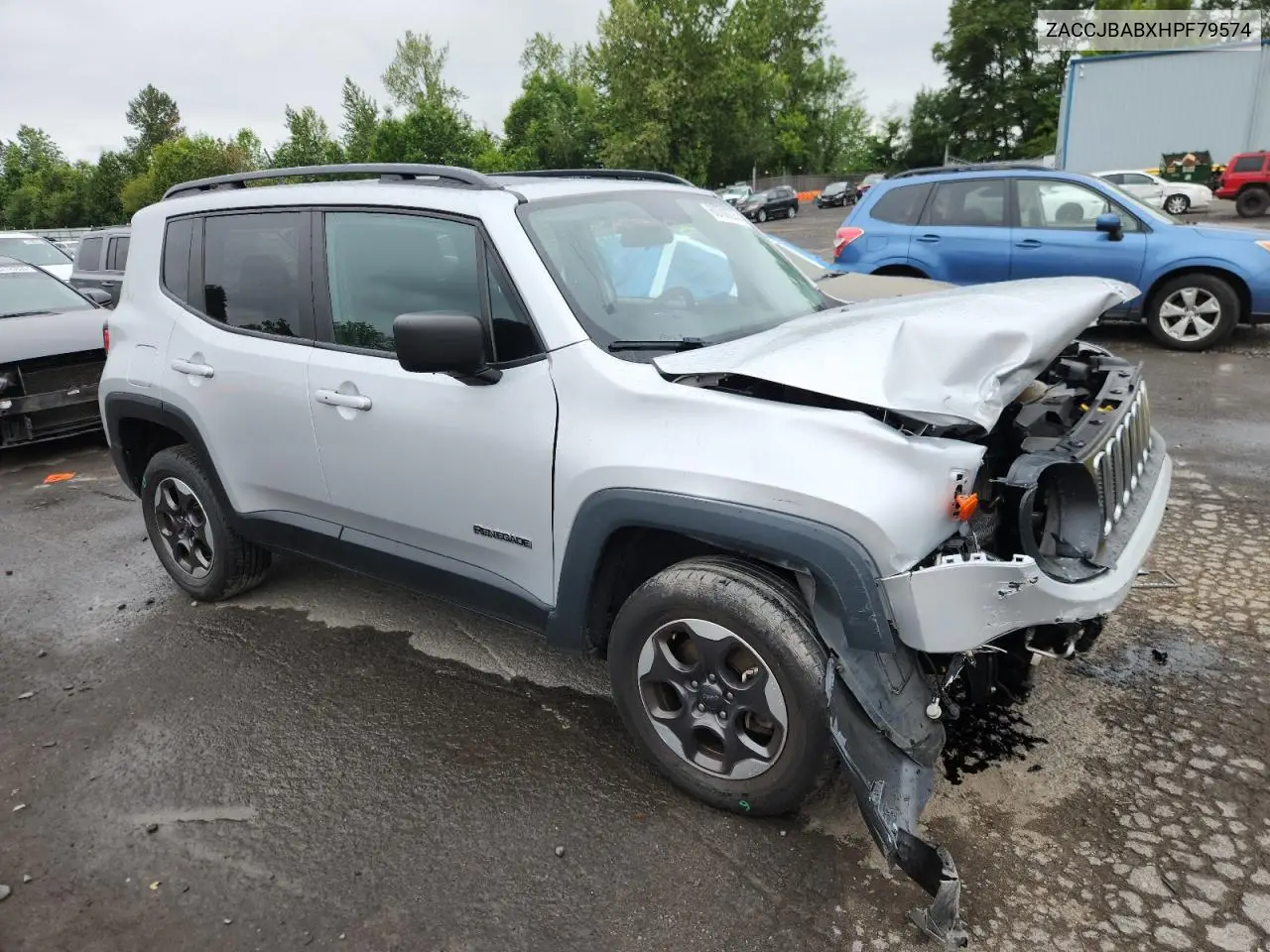 2017 Jeep Renegade Sport VIN: ZACCJBABXHPF79574 Lot: 60709275