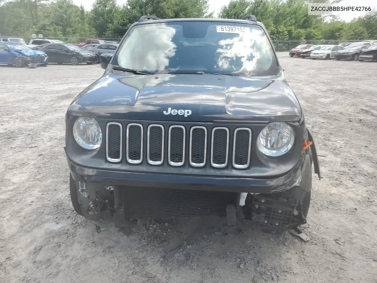 2017 Jeep Renegade Latitude VIN: ZACCJBBB5HPE42766 Lot: 61397165