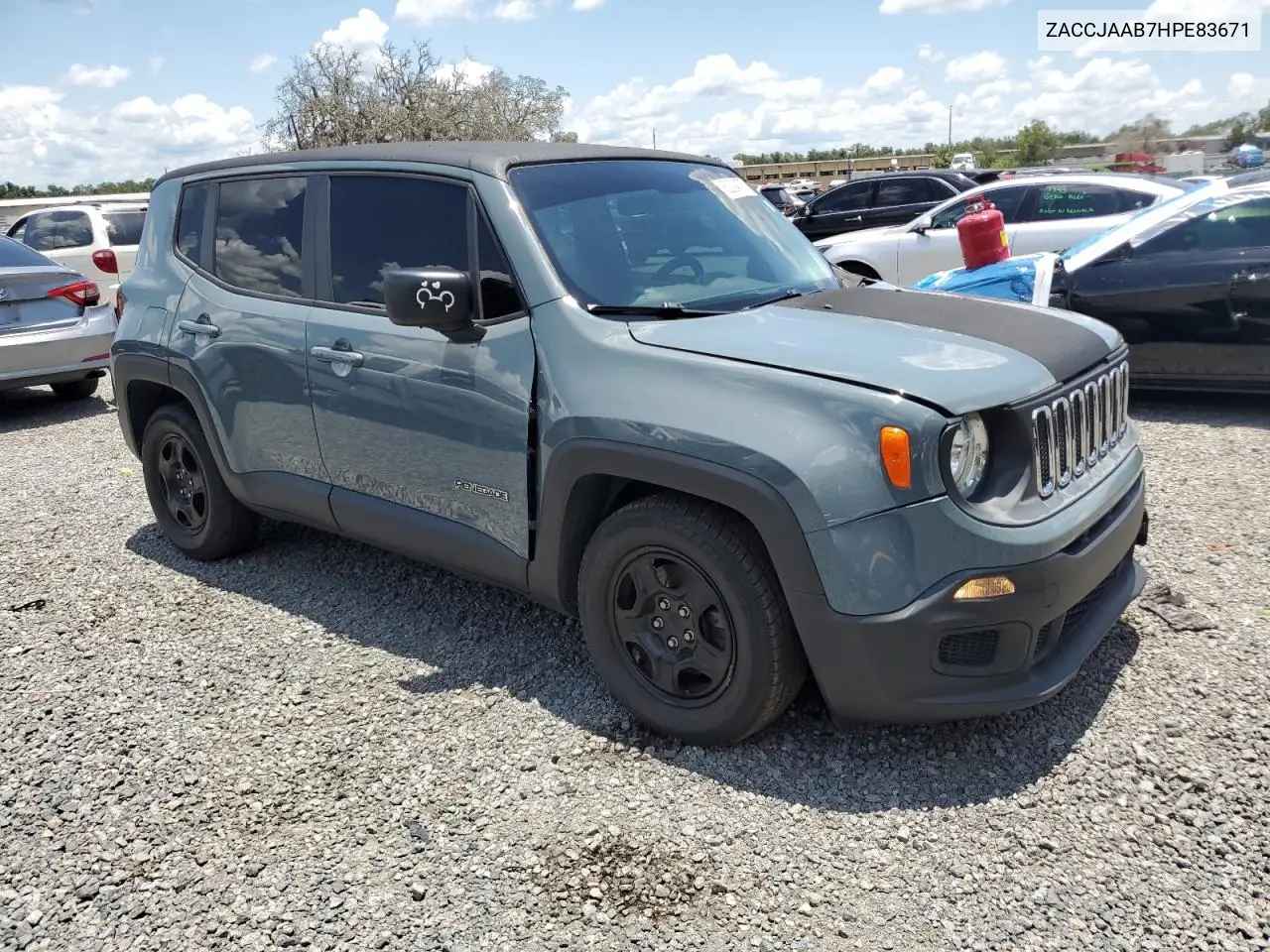 2017 Jeep Renegade Sport VIN: ZACCJAAB7HPE83671 Lot: 62334175