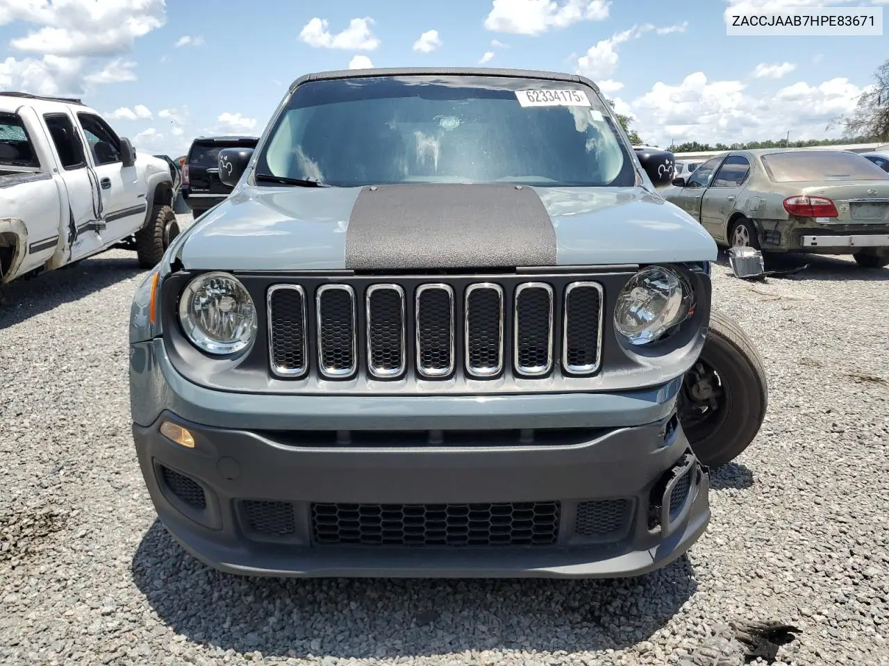2017 Jeep Renegade Sport VIN: ZACCJAAB7HPE83671 Lot: 62334175