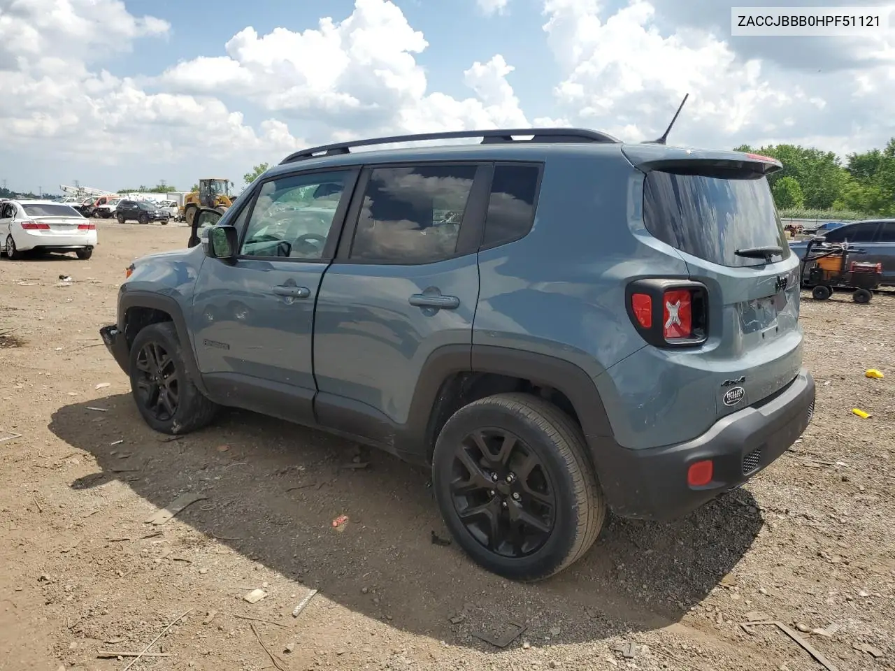 2017 Jeep Renegade Latitude VIN: ZACCJBBB0HPF51121 Lot: 62394015