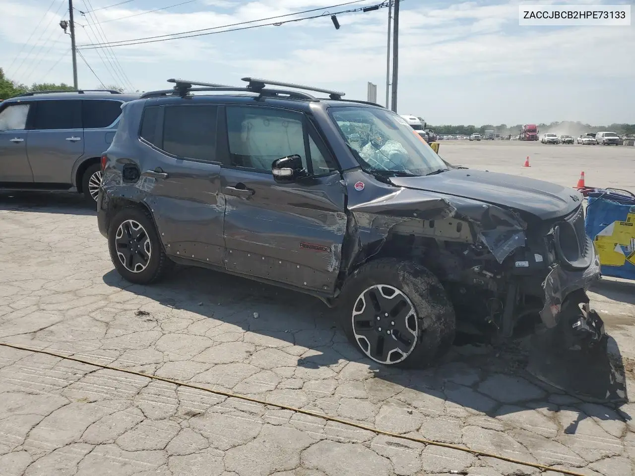2017 Jeep Renegade Trailhawk VIN: ZACCJBCB2HPE73133 Lot: 62609105