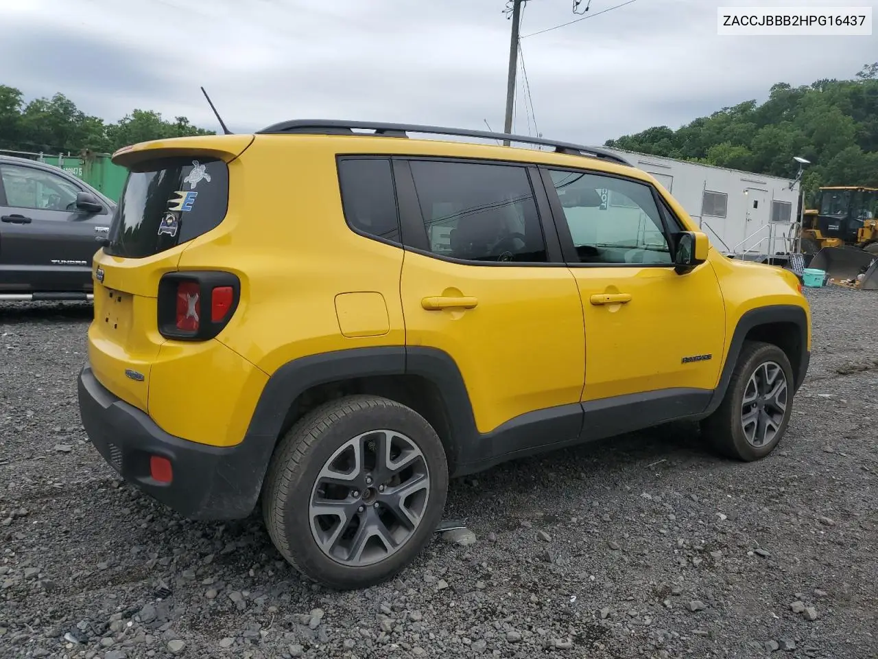 2017 Jeep Renegade Latitude VIN: ZACCJBBB2HPG16437 Lot: 62651015