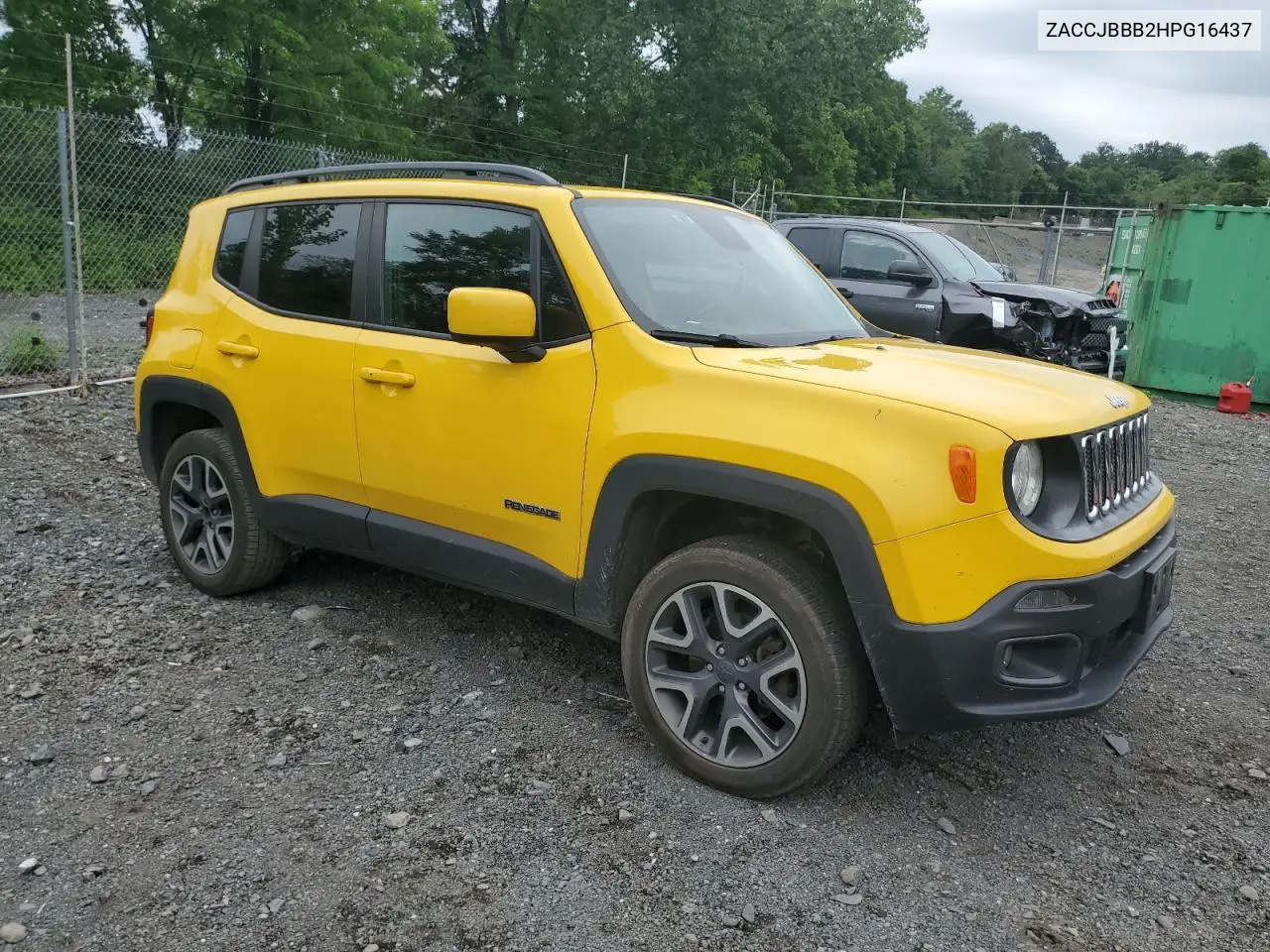 2017 Jeep Renegade Latitude VIN: ZACCJBBB2HPG16437 Lot: 62651015
