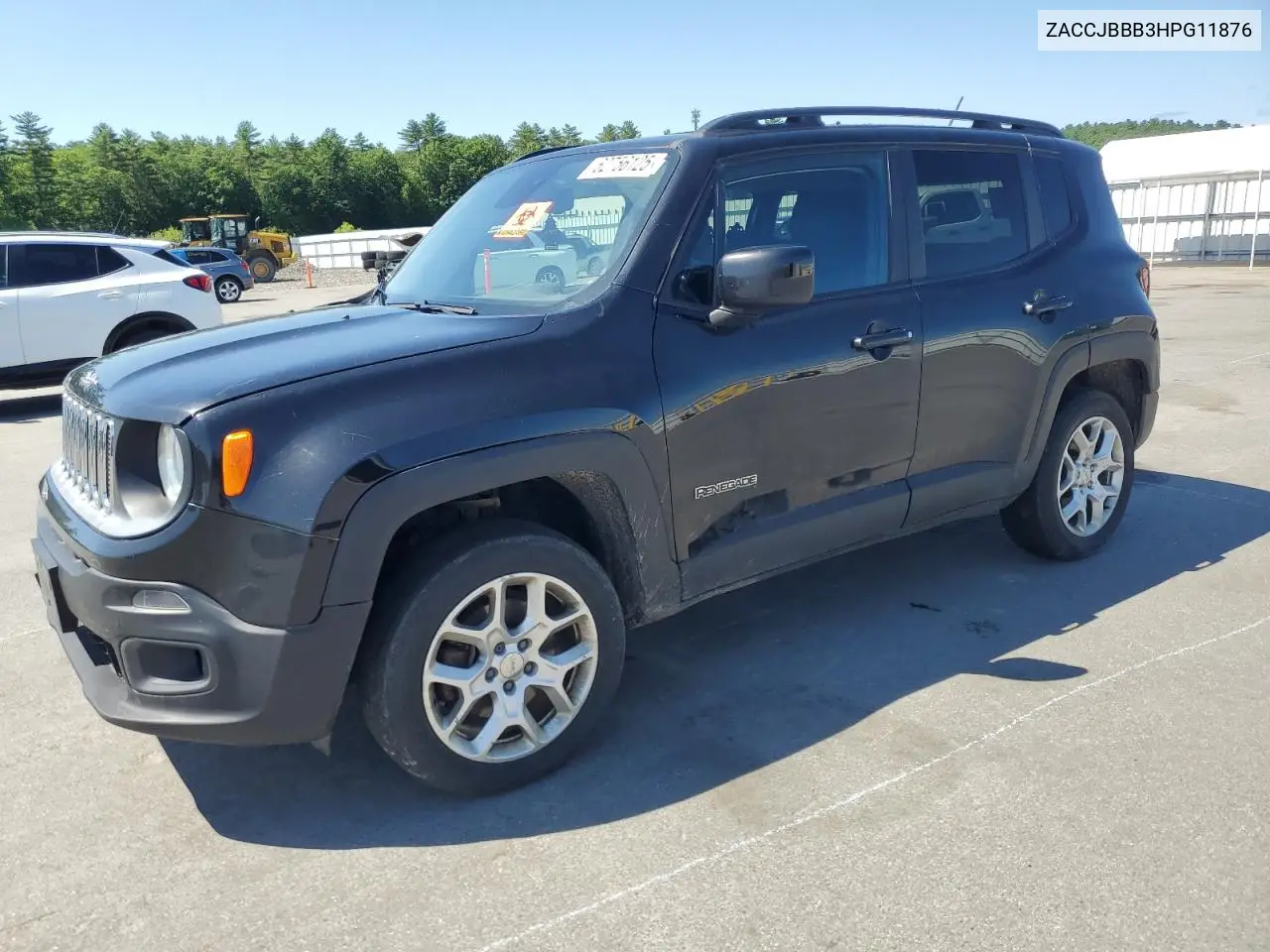 2017 Jeep Renegade Latitude VIN: ZACCJBBB3HPG11876 Lot: 62756125