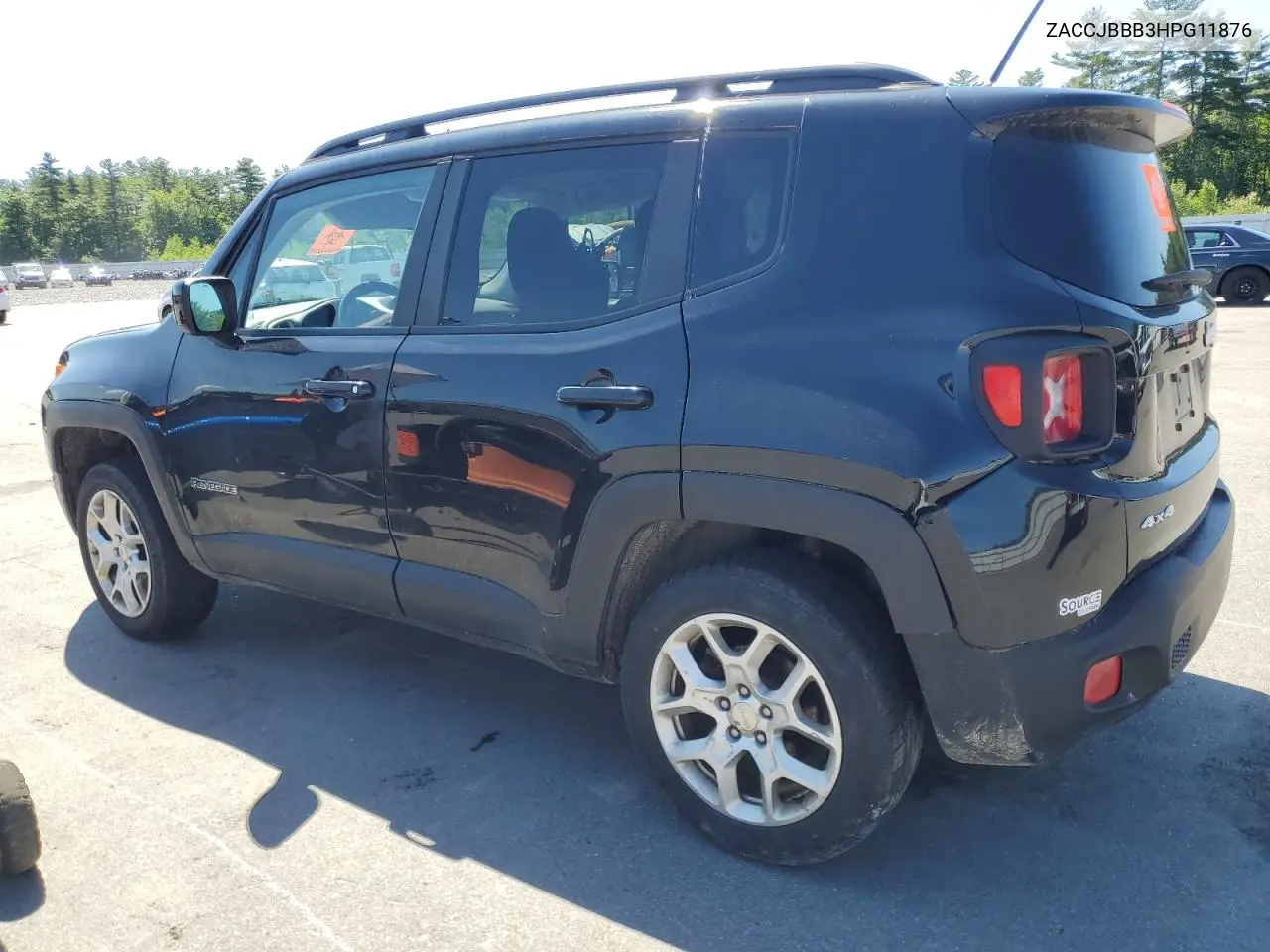 2017 Jeep Renegade Latitude VIN: ZACCJBBB3HPG11876 Lot: 62756125