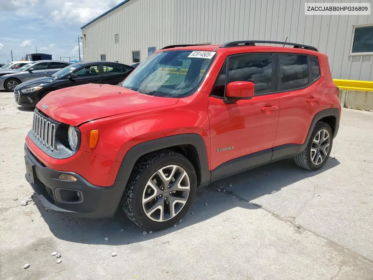 2017 Jeep Renegade Latitude VIN: ZACCJABB0HPG36809 Lot: 62814505