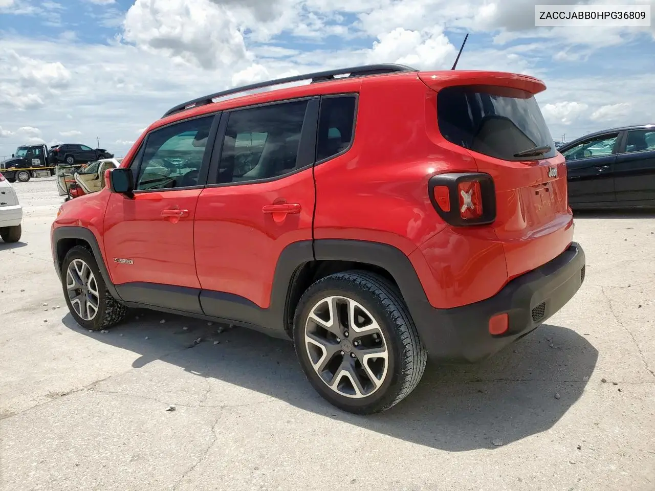 2017 Jeep Renegade Latitude VIN: ZACCJABB0HPG36809 Lot: 62814505