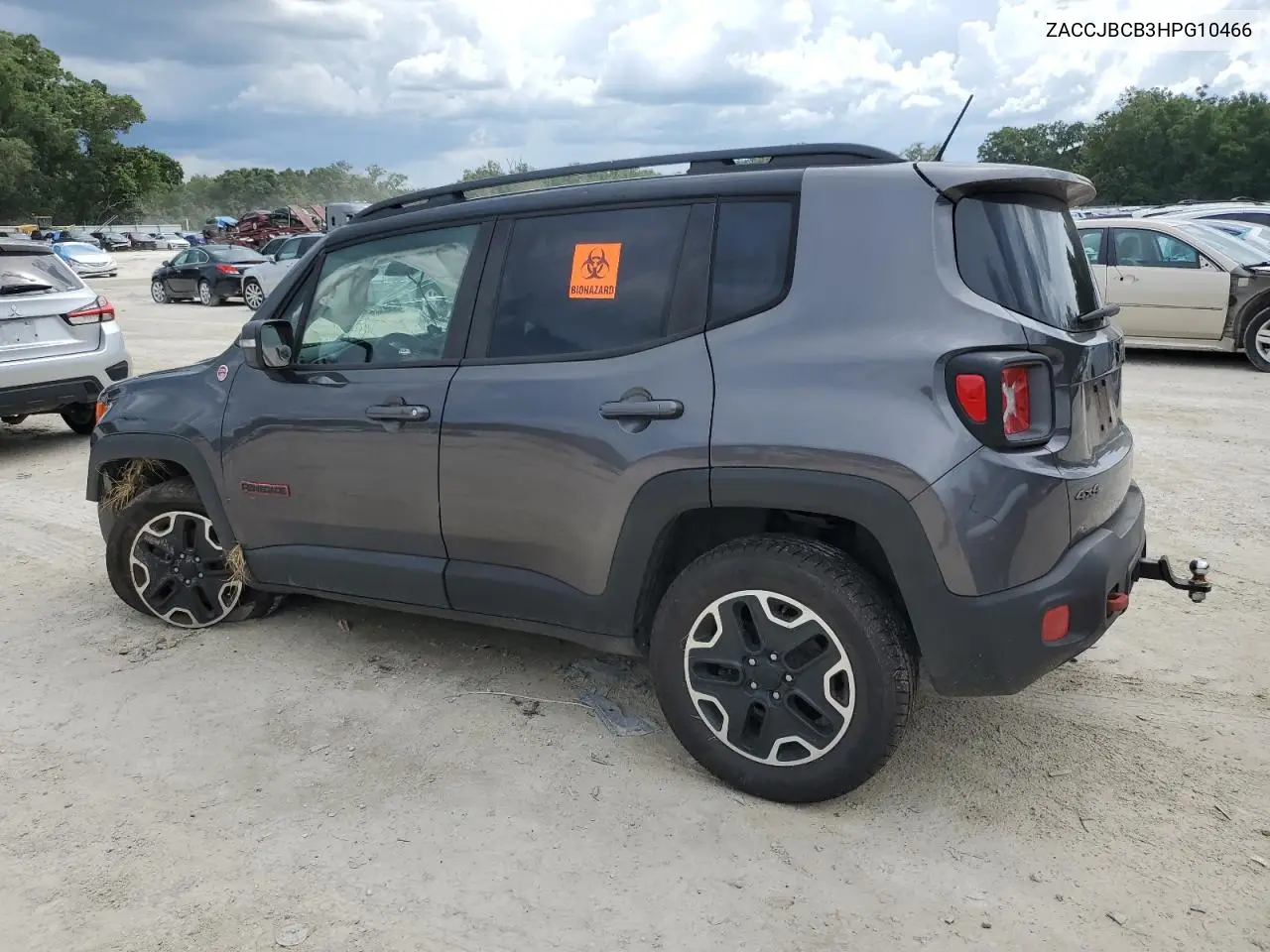 2017 Jeep Renegade Trailhawk VIN: ZACCJBCB3HPG10466 Lot: 62888445