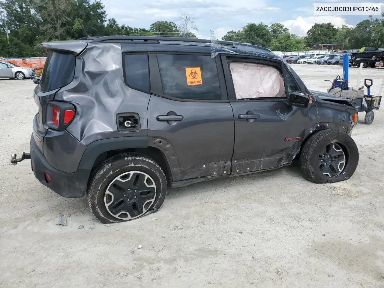 2017 Jeep Renegade Trailhawk VIN: ZACCJBCB3HPG10466 Lot: 62888445