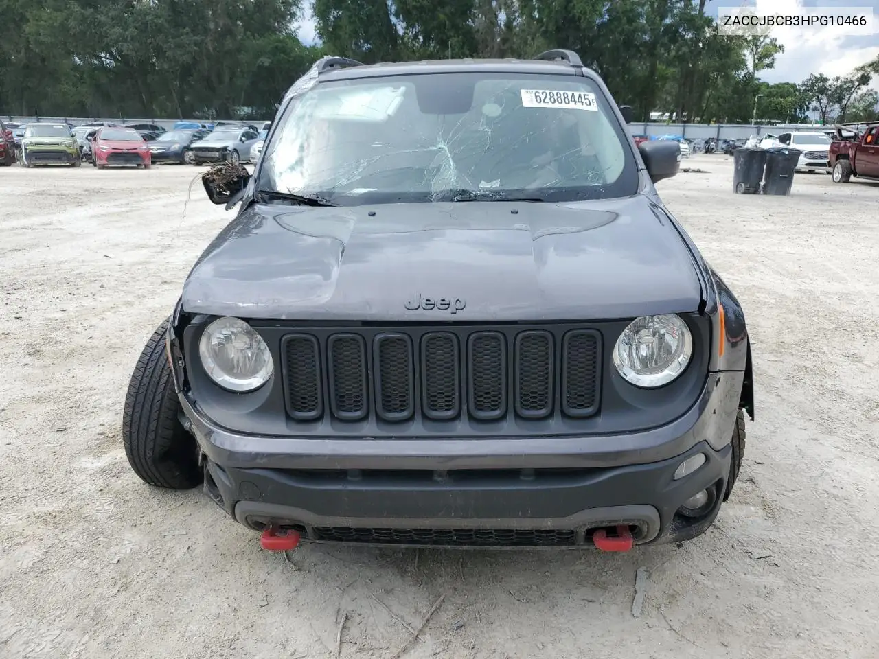 2017 Jeep Renegade Trailhawk VIN: ZACCJBCB3HPG10466 Lot: 62888445