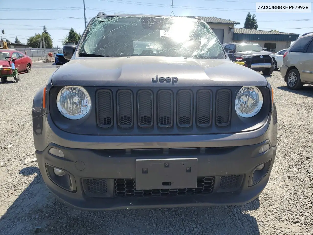 2017 Jeep Renegade Latitude VIN: ZACCJBBBXHPF79928 Lot: 63322235