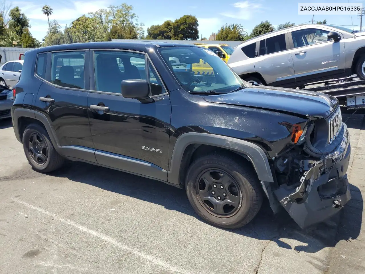 2017 Jeep Renegade Sport VIN: ZACCJAAB0HPG16335 Lot: 66226375