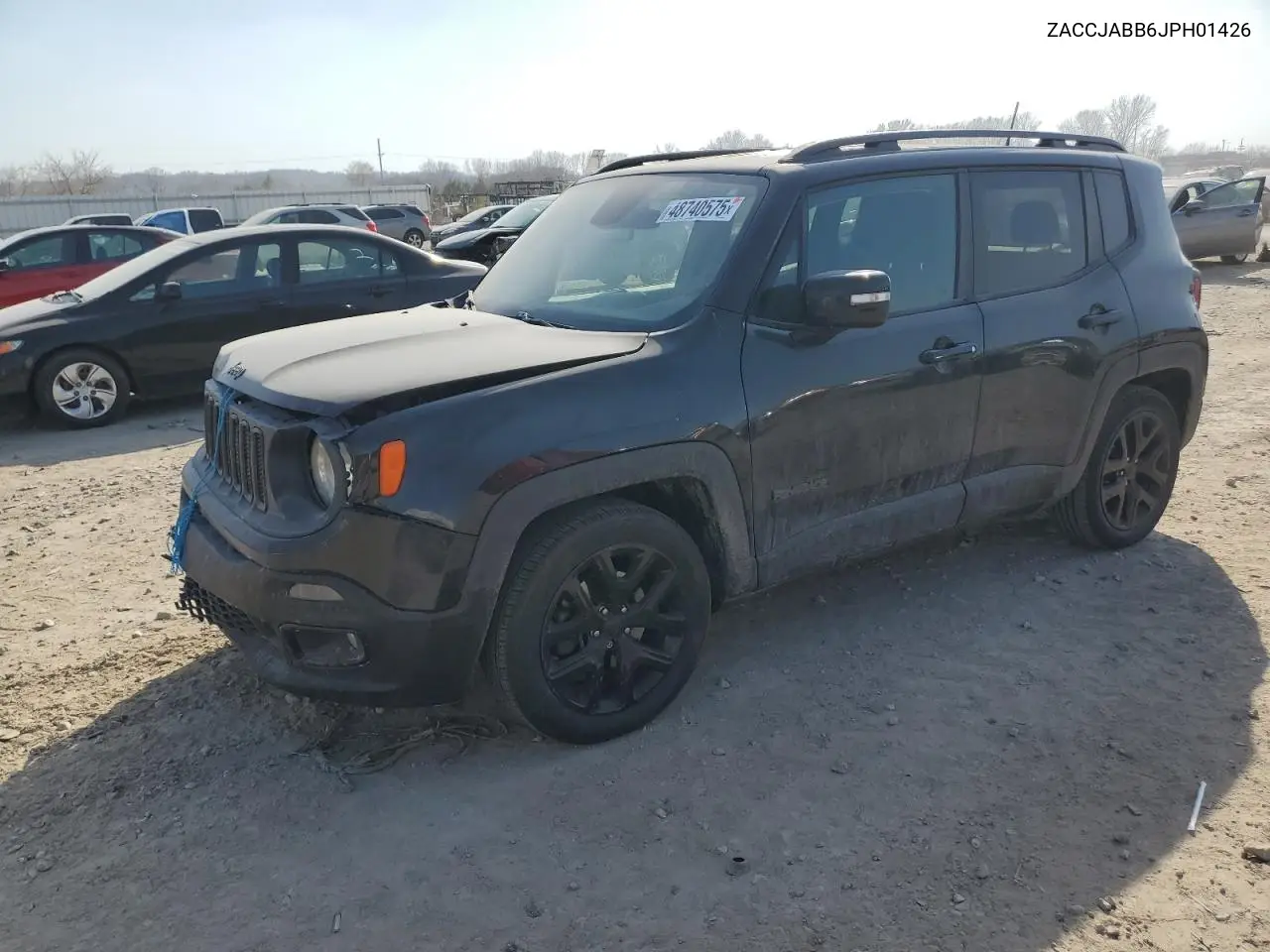 2018 Jeep Renegade Latitude VIN: ZACCJABB6JPH01426 Lot: 48740575