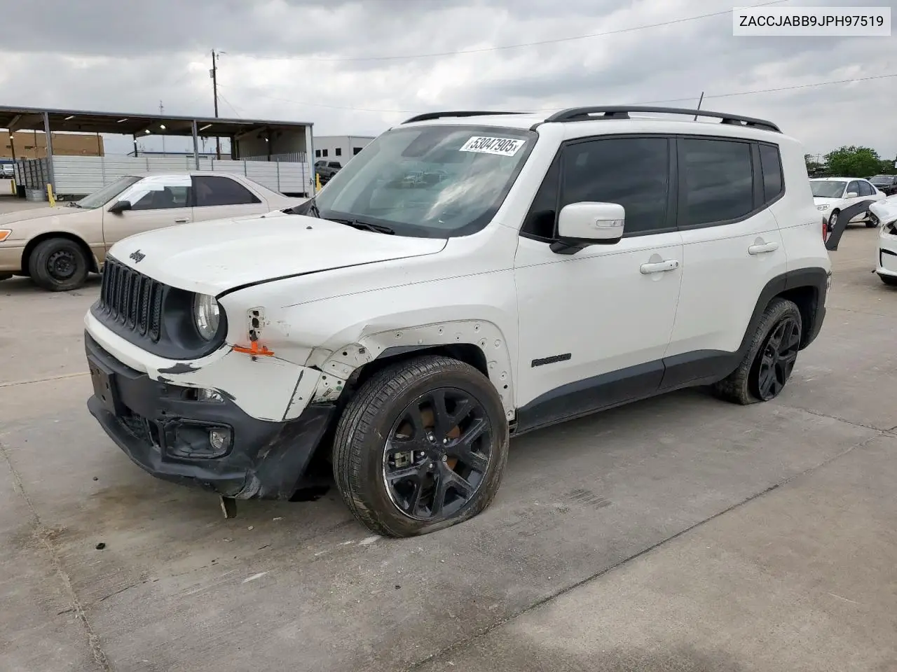 2018 Jeep Renegade Latitude VIN: ZACCJABB9JPH97519 Lot: 53047905