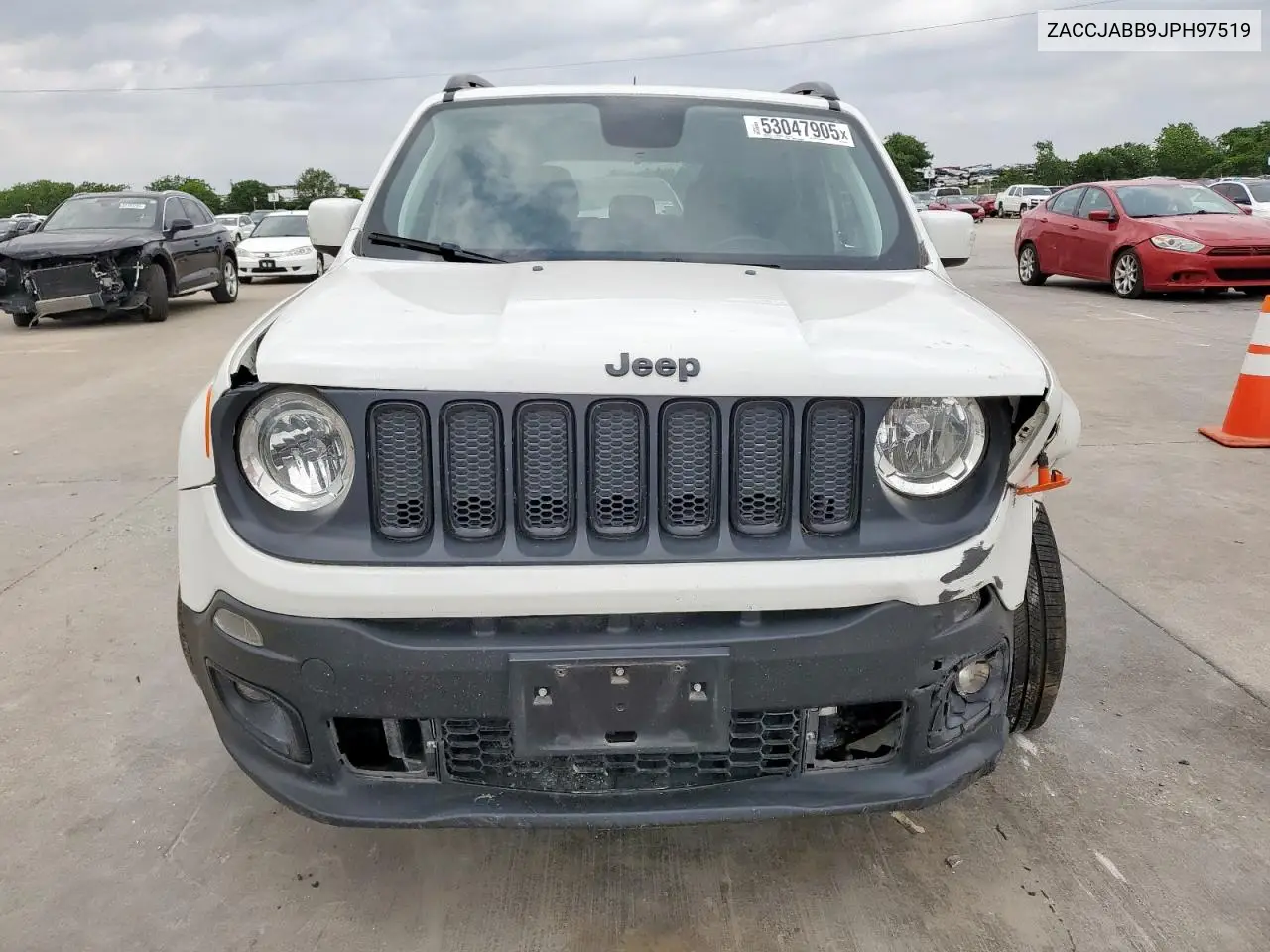 2018 Jeep Renegade Latitude VIN: ZACCJABB9JPH97519 Lot: 53047905