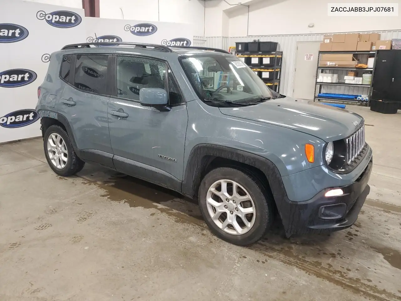 2018 Jeep Renegade Latitude VIN: ZACCJABB3JPJ07681 Lot: 56528005
