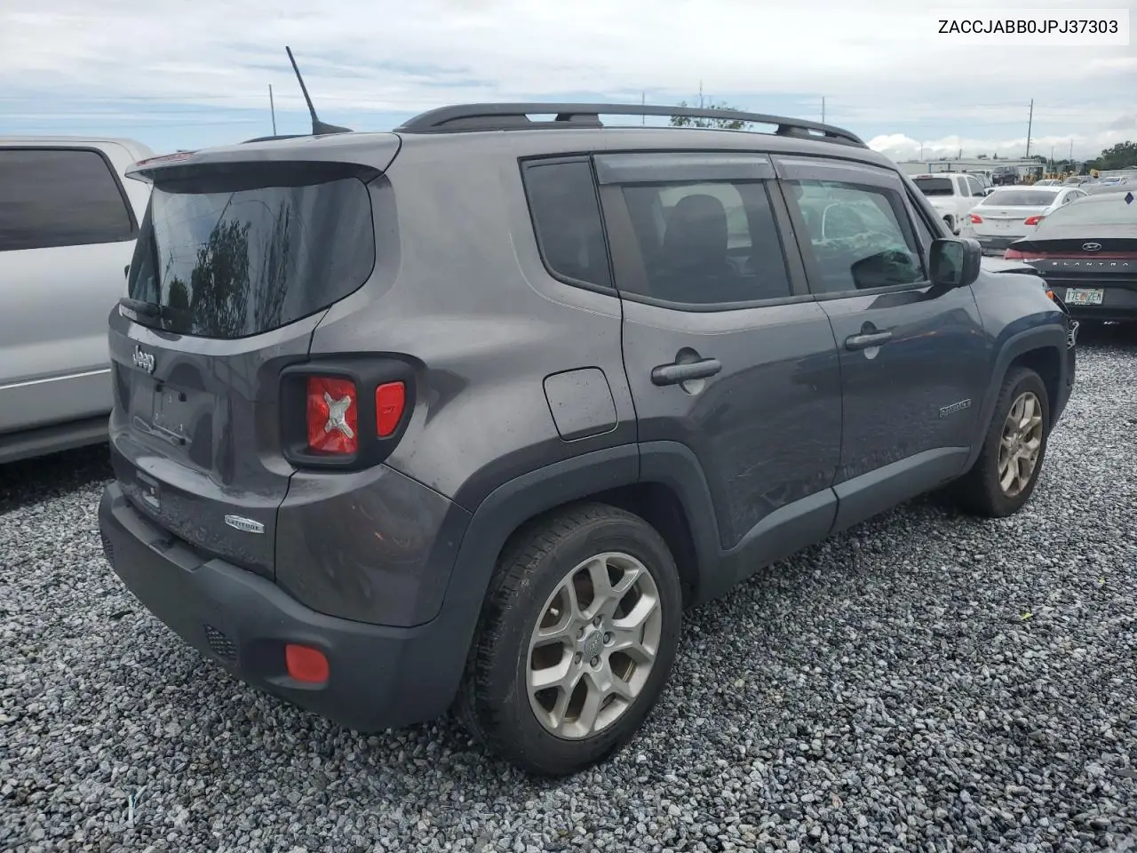 2018 Jeep Renegade Latitude VIN: ZACCJABB0JPJ37303 Lot: 56596405