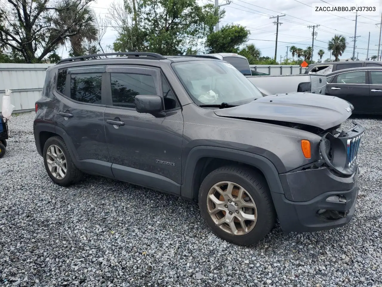 2018 Jeep Renegade Latitude VIN: ZACCJABB0JPJ37303 Lot: 56596405