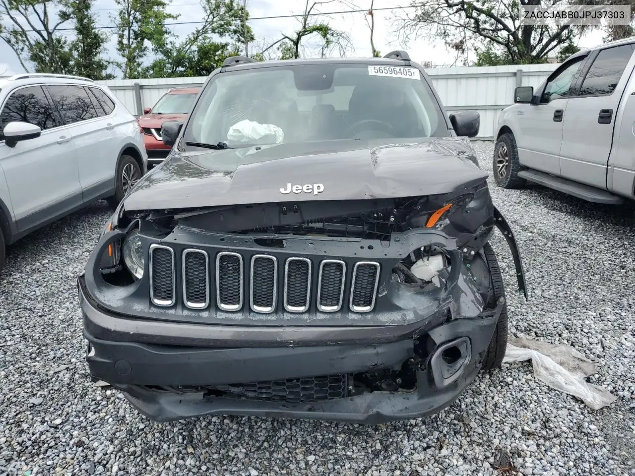 2018 Jeep Renegade Latitude VIN: ZACCJABB0JPJ37303 Lot: 56596405