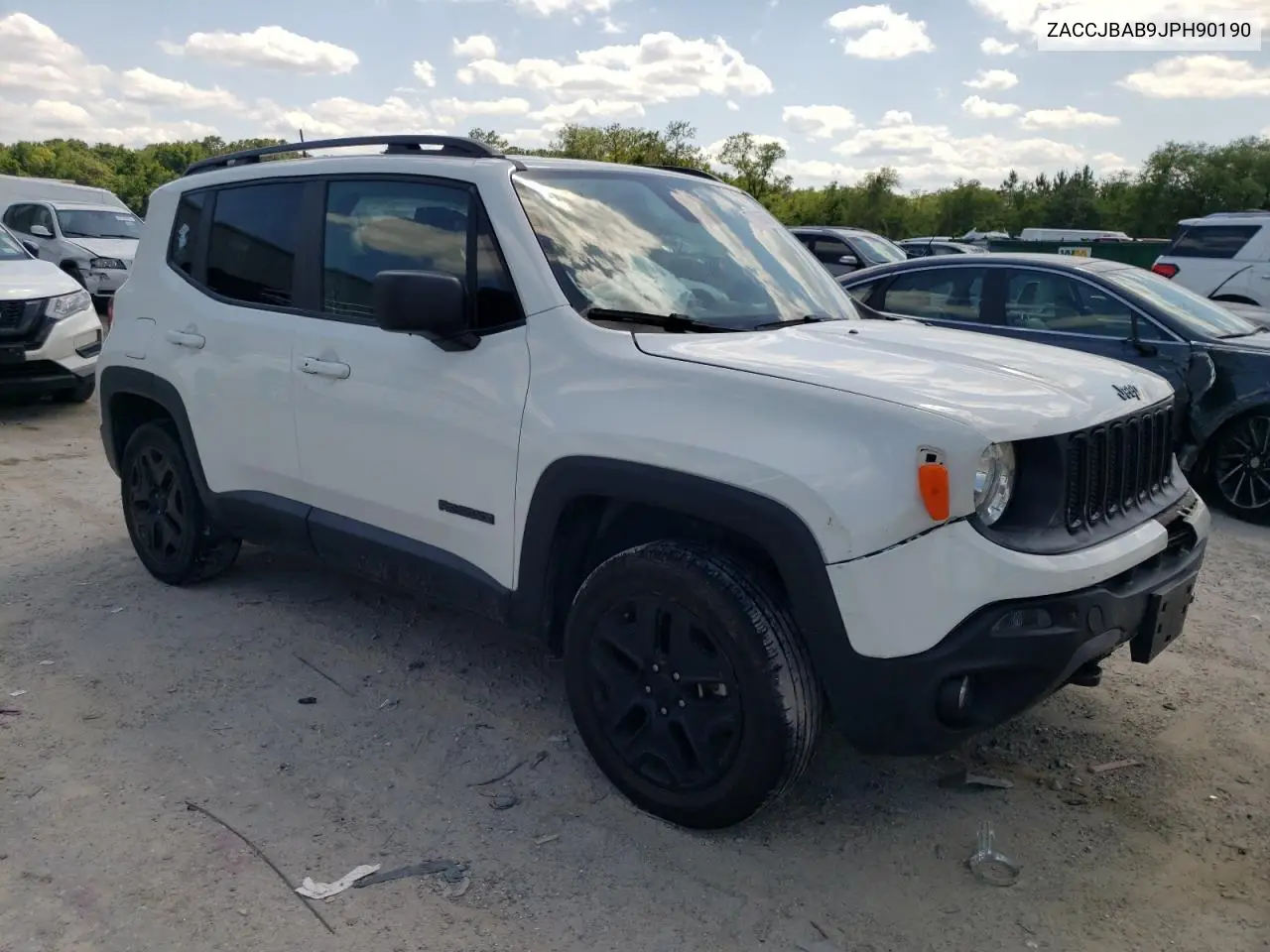 2018 Jeep Renegade Sport VIN: ZACCJBAB9JPH90190 Lot: 57046315
