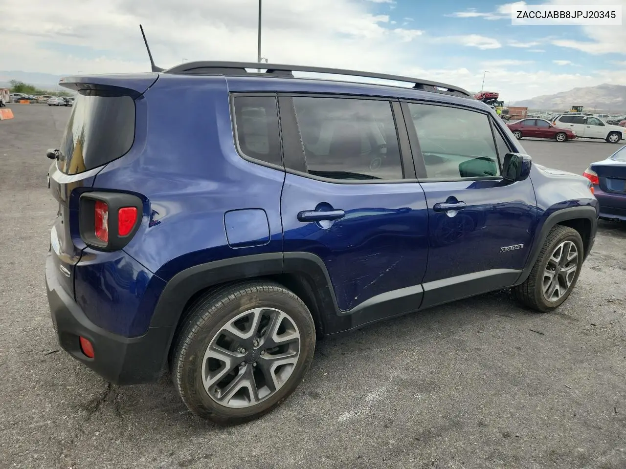2018 Jeep Renegade Latitude VIN: ZACCJABB8JPJ20345 Lot: 57654975