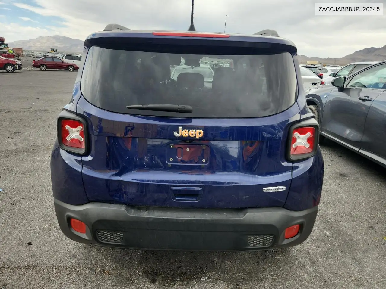 2018 Jeep Renegade Latitude VIN: ZACCJABB8JPJ20345 Lot: 57654975