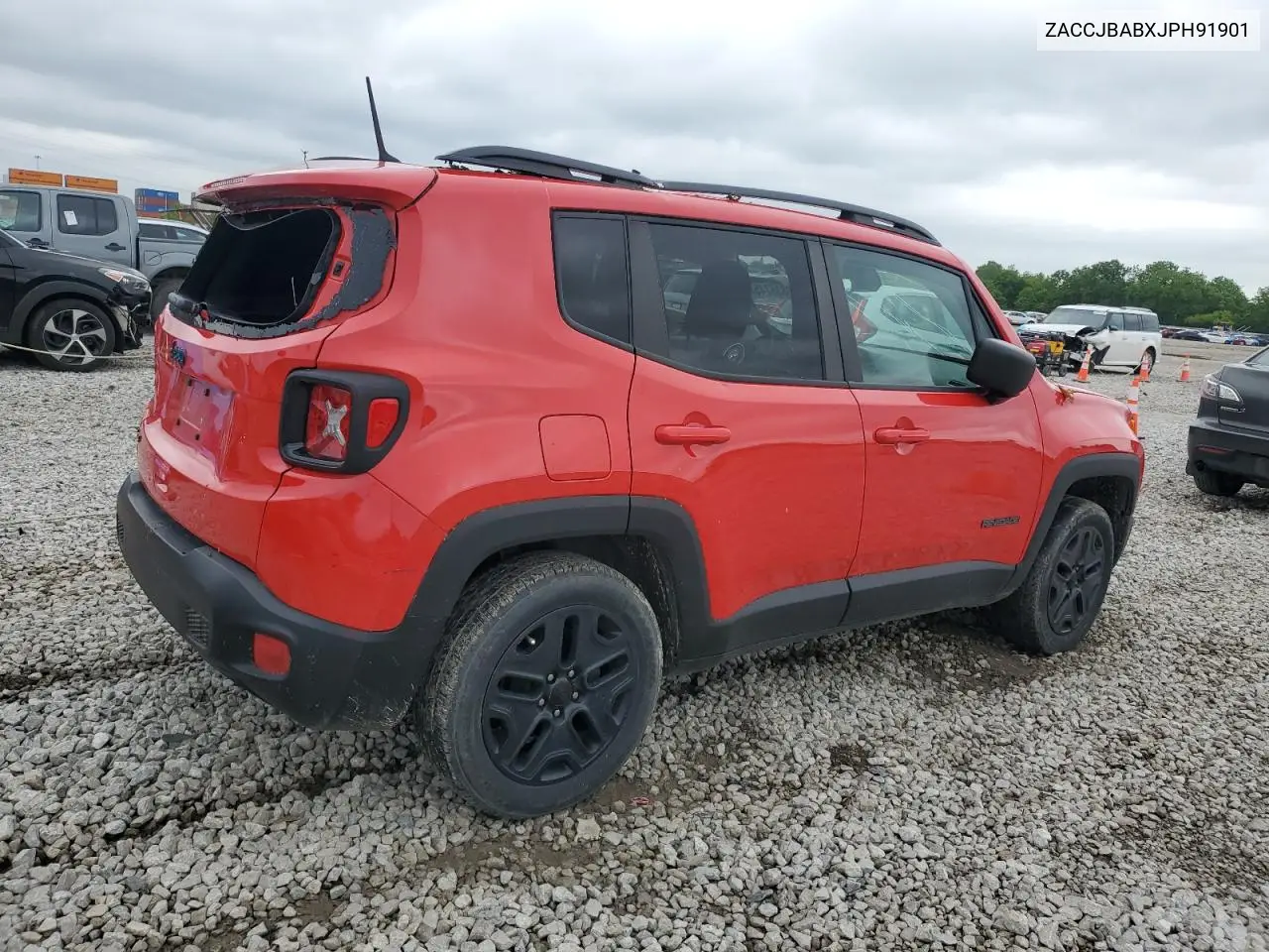2018 Jeep Renegade Sport VIN: ZACCJBABXJPH91901 Lot: 58838745