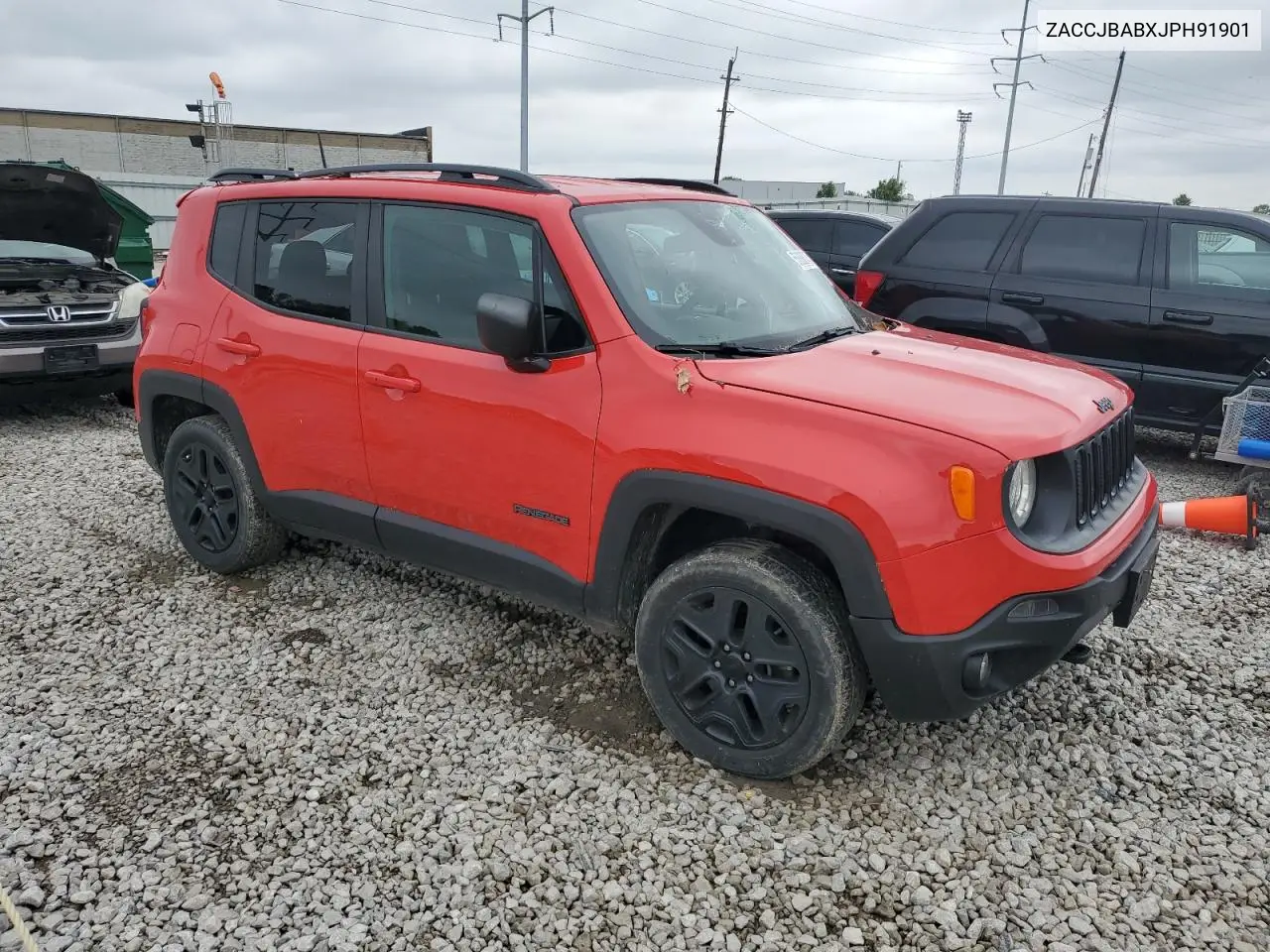 2018 Jeep Renegade Sport VIN: ZACCJBABXJPH91901 Lot: 58838745
