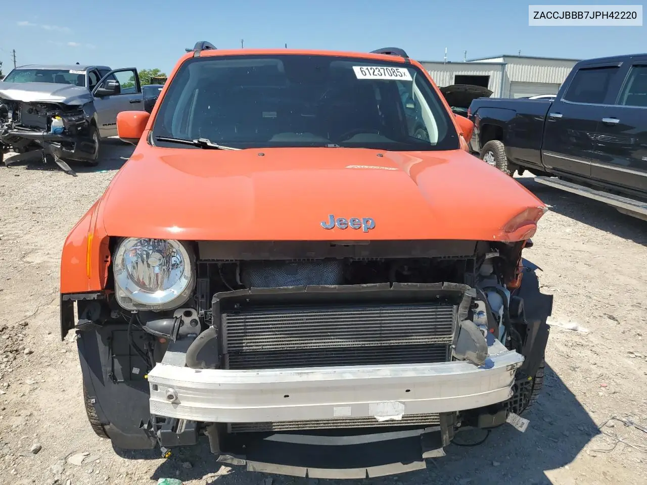 2018 Jeep Renegade Latitude VIN: ZACCJBBB7JPH42220 Lot: 61237085