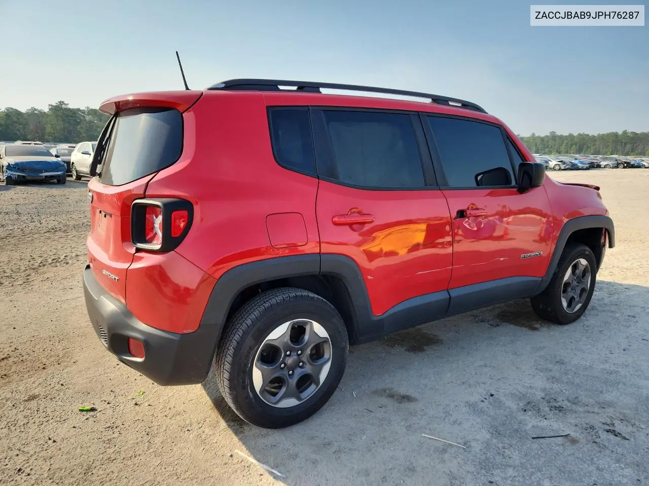 2018 Jeep Renegade Sport VIN: ZACCJBAB9JPH76287 Lot: 62064425