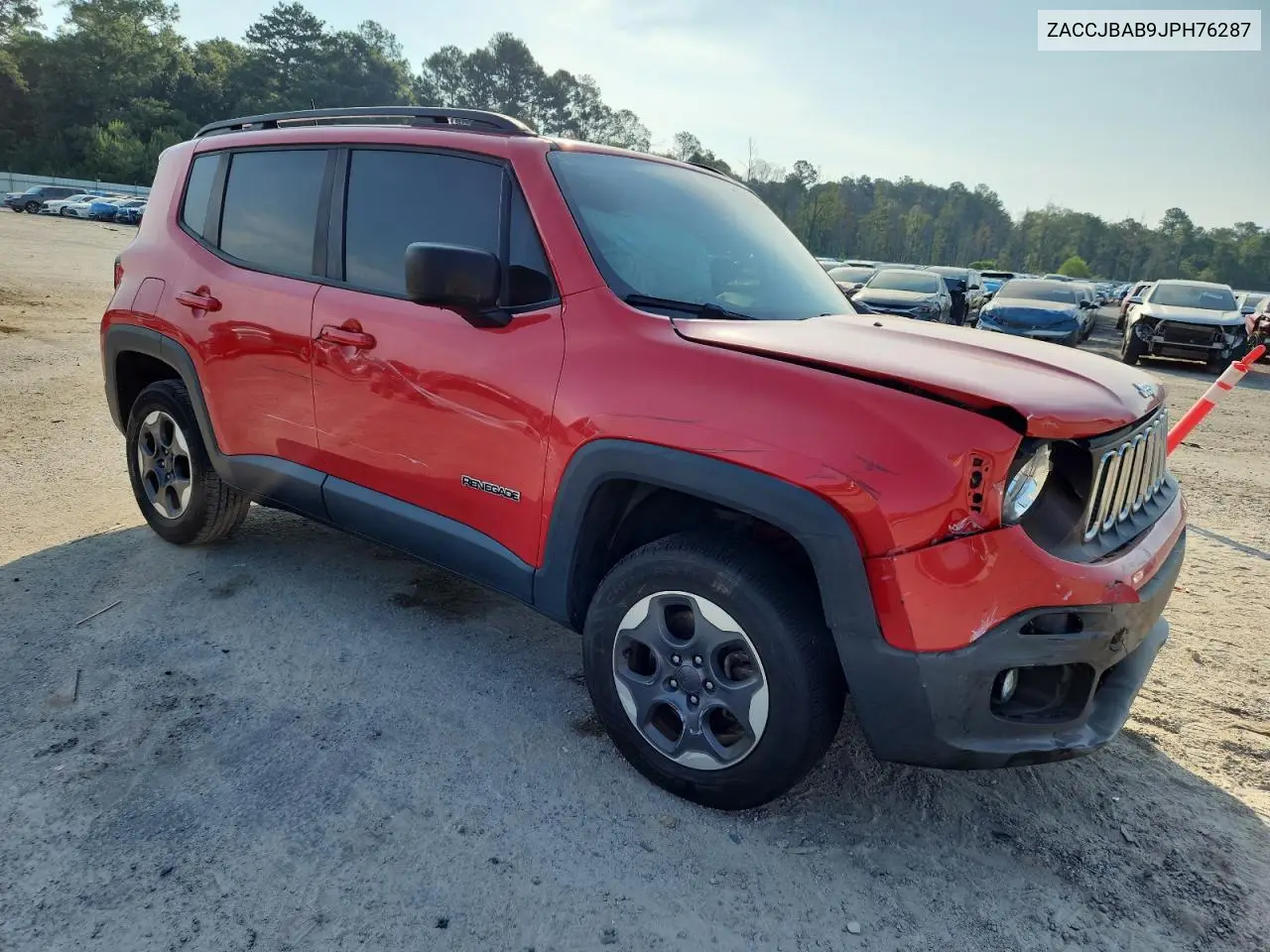 2018 Jeep Renegade Sport VIN: ZACCJBAB9JPH76287 Lot: 62064425