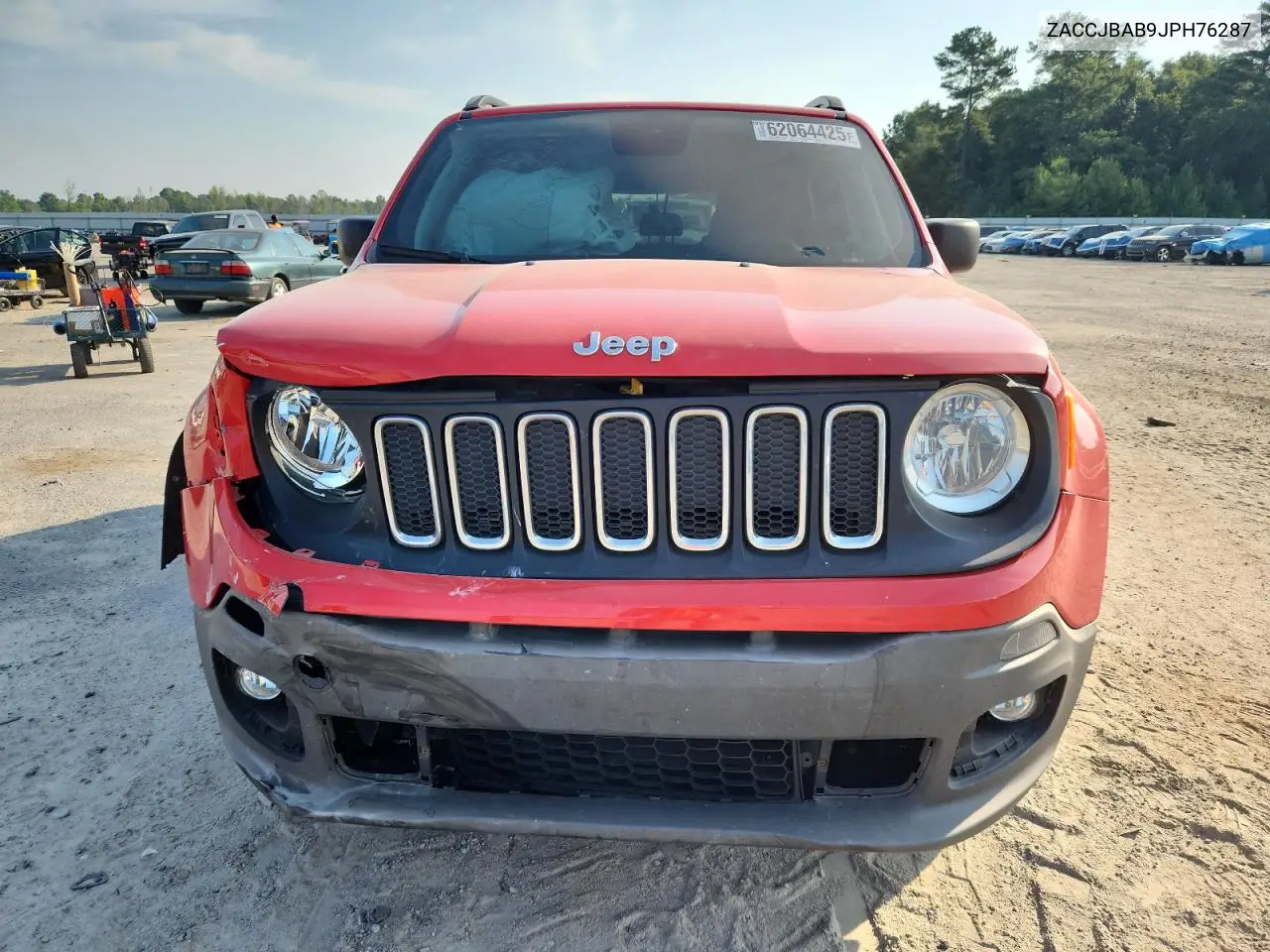 2018 Jeep Renegade Sport VIN: ZACCJBAB9JPH76287 Lot: 62064425