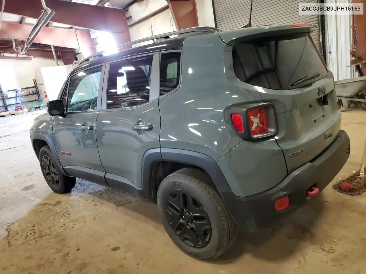 2018 Jeep Renegade Trailhawk VIN: ZACCJBCB9JPH15163 Lot: 62149435