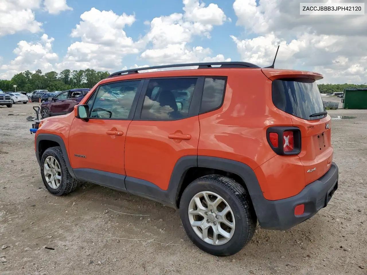 2018 Jeep Renegade Latitude VIN: ZACCJBBB3JPH42120 Lot: 62353645