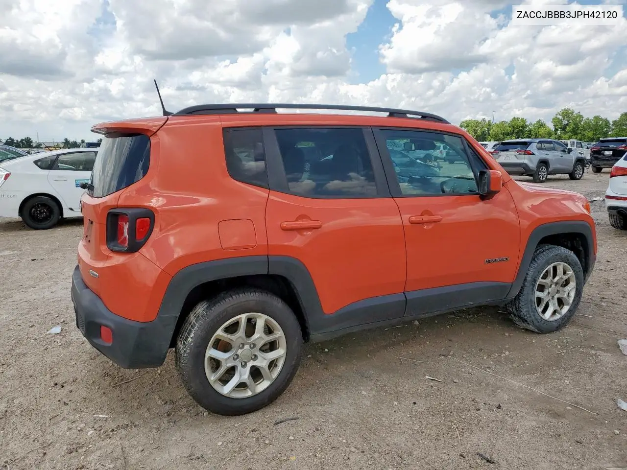 2018 Jeep Renegade Latitude VIN: ZACCJBBB3JPH42120 Lot: 62353645