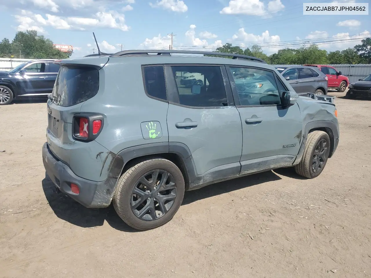2018 Jeep Renegade Latitude VIN: ZACCJABB7JPH04562 Lot: 62365515