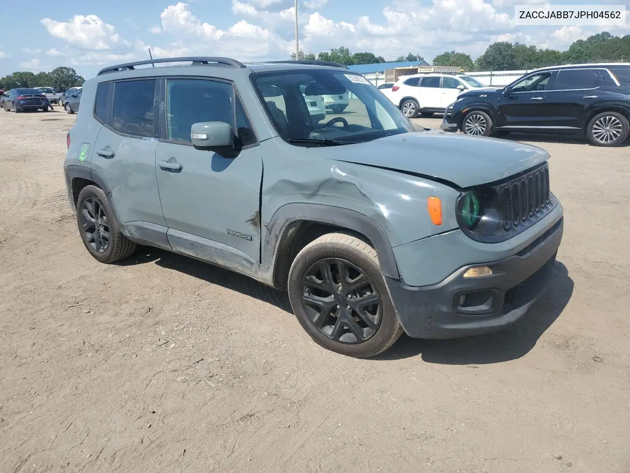 2018 Jeep Renegade Latitude VIN: ZACCJABB7JPH04562 Lot: 62365515