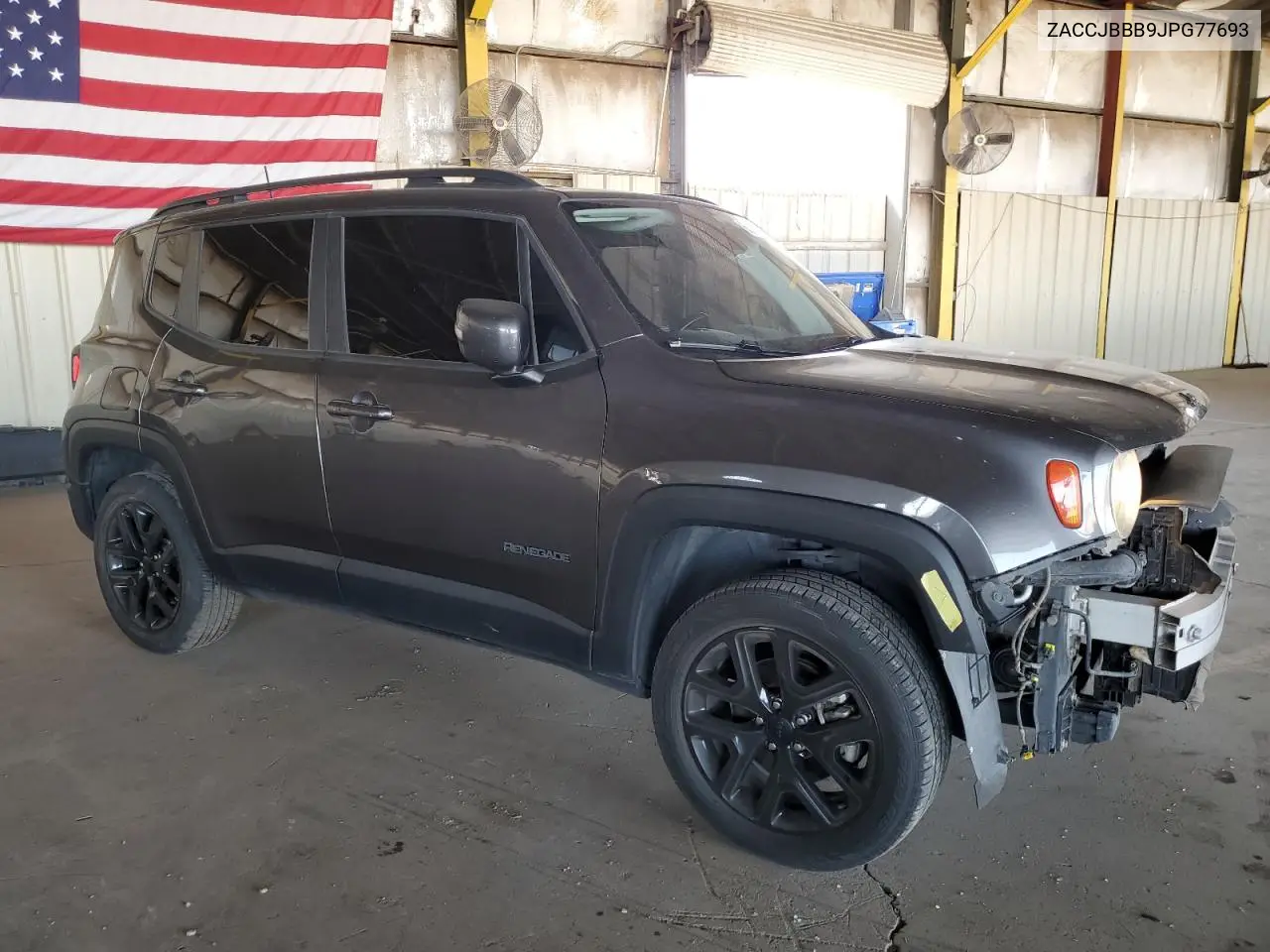 2018 Jeep Renegade Latitude VIN: ZACCJBBB9JPG77693 Lot: 62405375