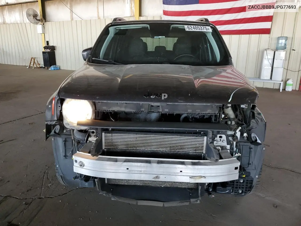 2018 Jeep Renegade Latitude VIN: ZACCJBBB9JPG77693 Lot: 62405375