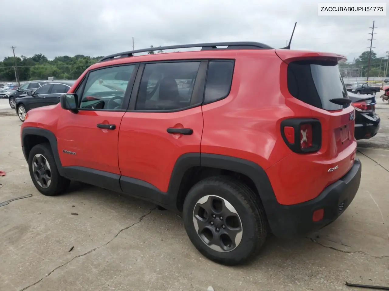 2018 Jeep Renegade Sport VIN: ZACCJBAB0JPH54775 Lot: 62494155