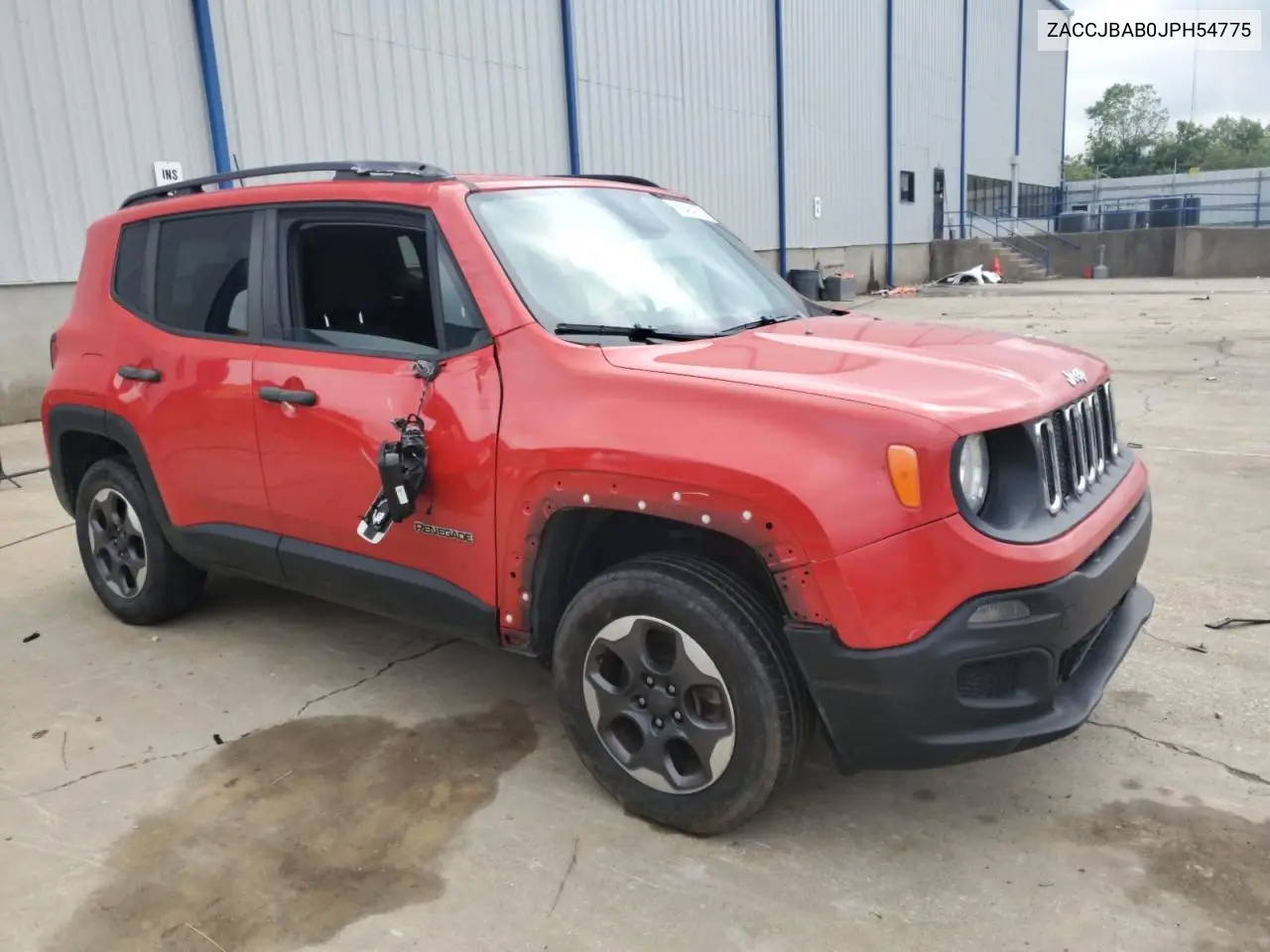 2018 Jeep Renegade Sport VIN: ZACCJBAB0JPH54775 Lot: 62494155