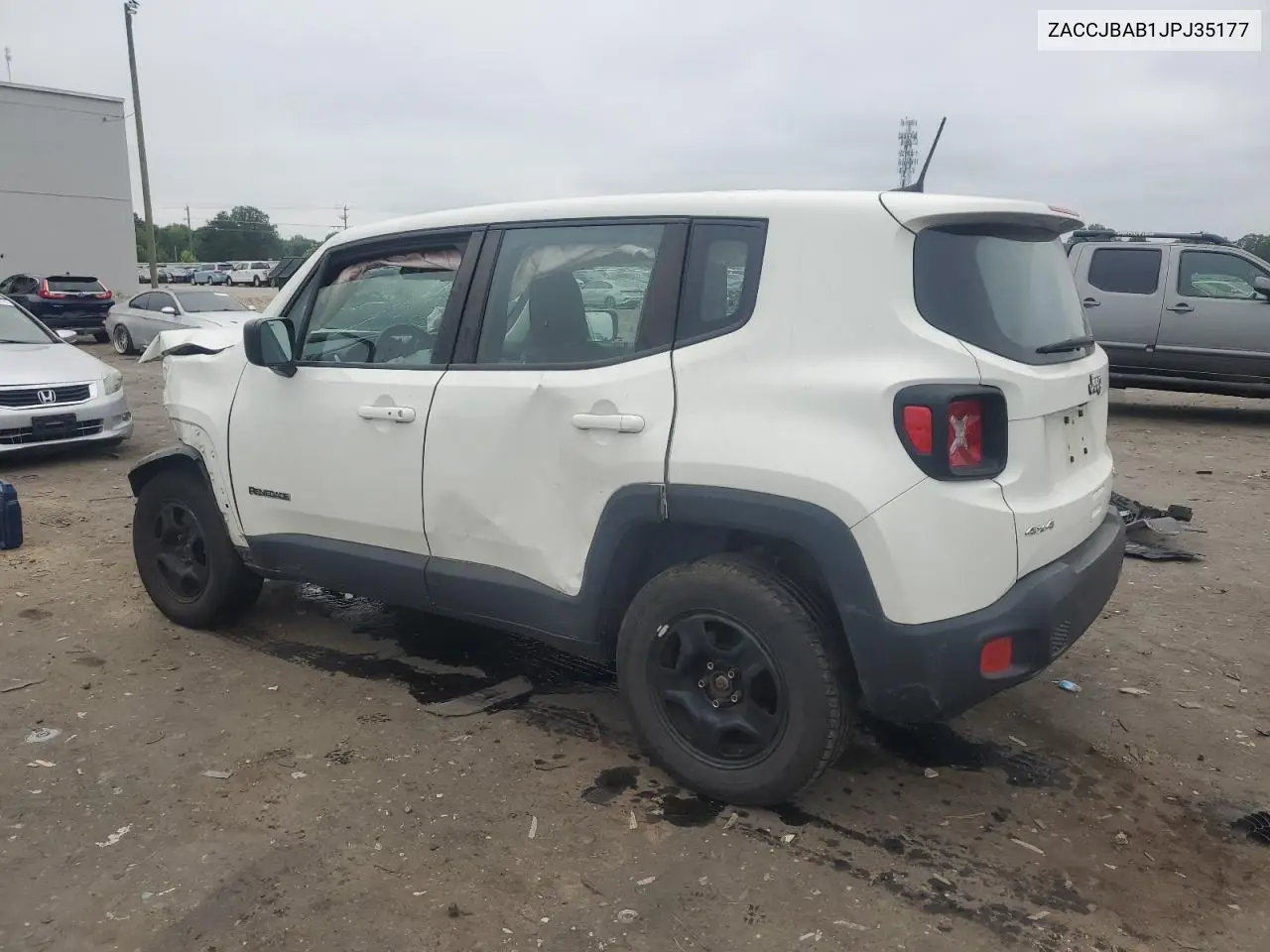 2018 Jeep Renegade Sport VIN: ZACCJBAB1JPJ35177 Lot: 62722995
